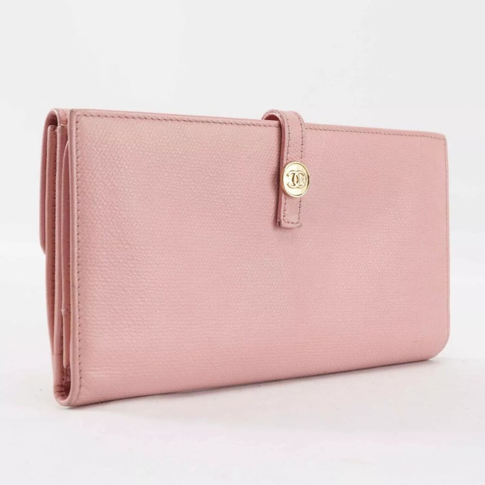 Chanel Classic Flap Long Wallet in Pink Caviar Leather - Picture 5 of 15